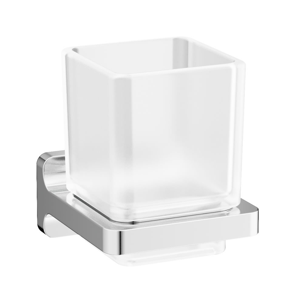 Cutout image of Crosswater Rotar Chrome Tumbler Holder